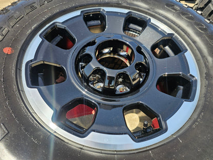 18" Ford F-250 F-350 OEM TREMOR rims wheels 10482 tires SET DURATRAC R/T 35" NEW