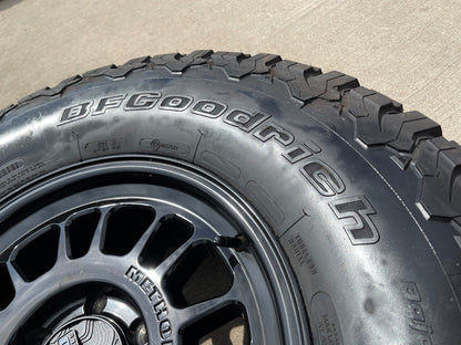 17x8.5 17" Method Racing MR318 Silverado RAM Tacoma wheels rims 6x139 6x5.5 35"