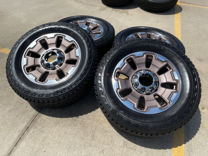 20" Ford F-250 F-350 OEM KING RANCH LIMITED tan wheels rims 10487 SET 2005-2027
