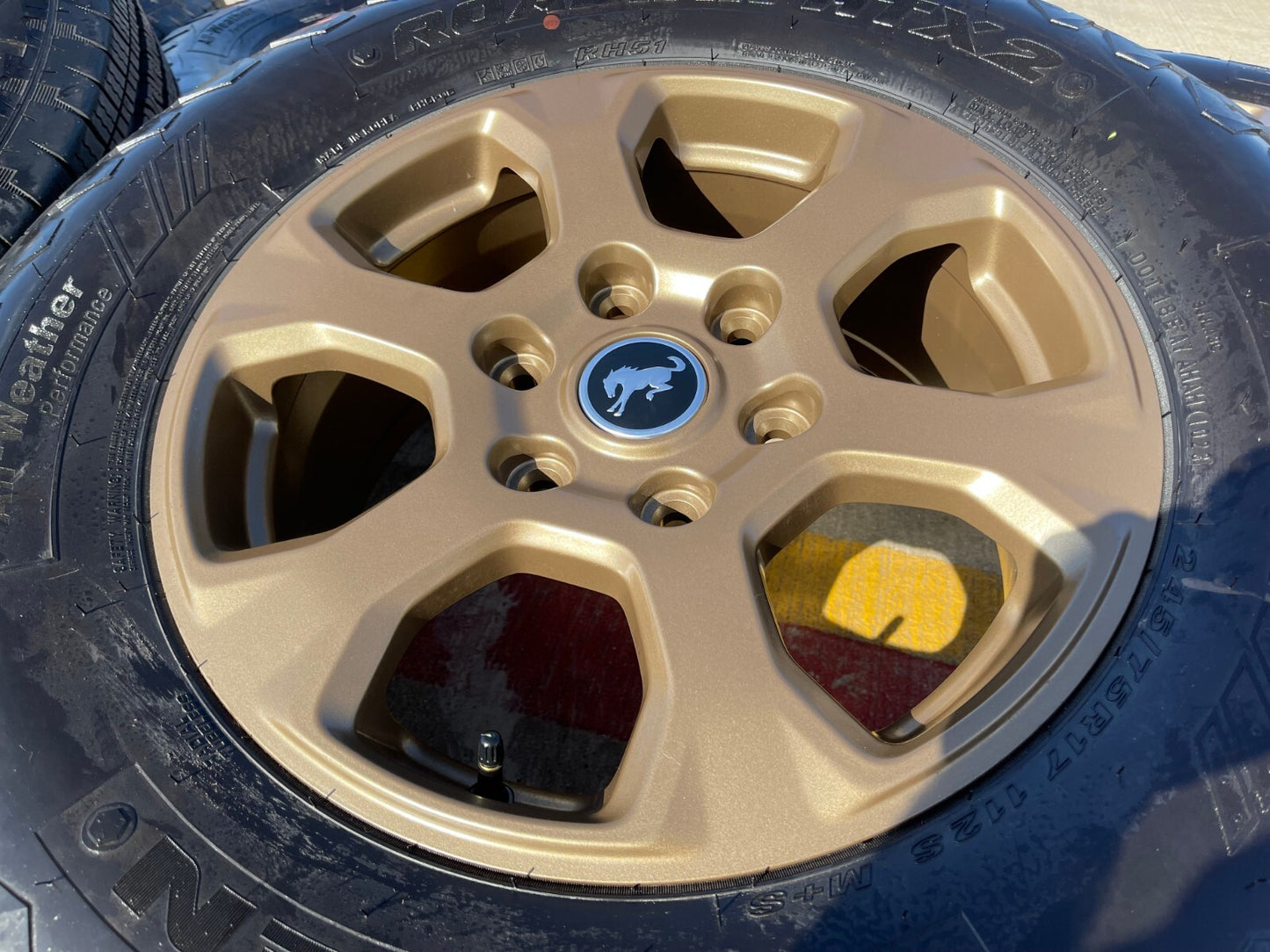 17" Ford Bronco HERITAGE wheels rims OEM 10384 10384 BRONZE 2023 2024 2025 NEW