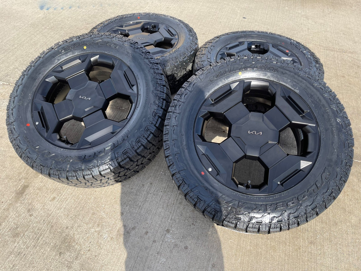 17" Kia Sorento X-PRO OEM wheels rims Telluride Sedona SET NEW FALKEN A/T4