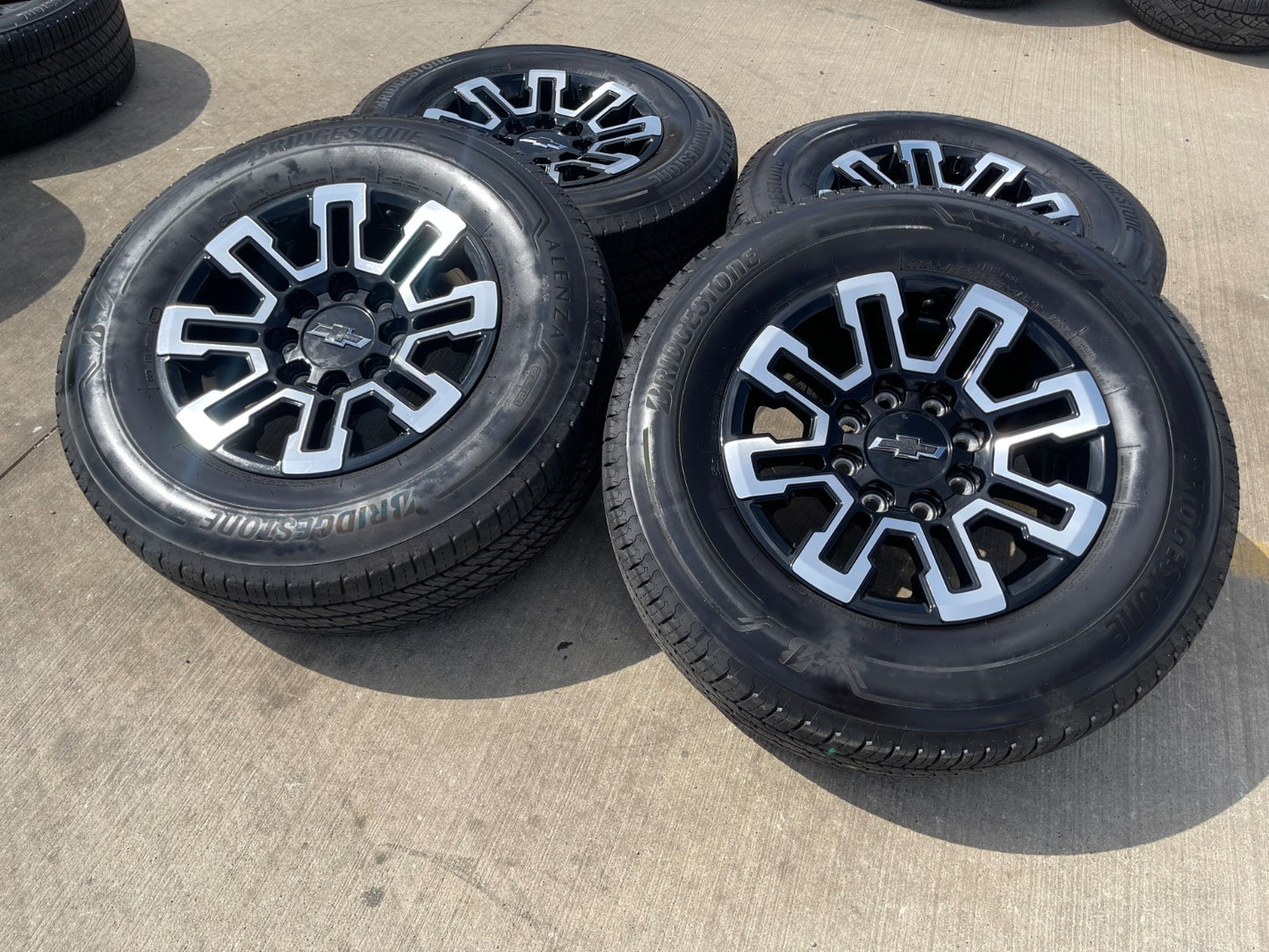 18" Chevy Silverado EV OEM wheels rims SET GMC Sierra 2024 2025 2026 2027