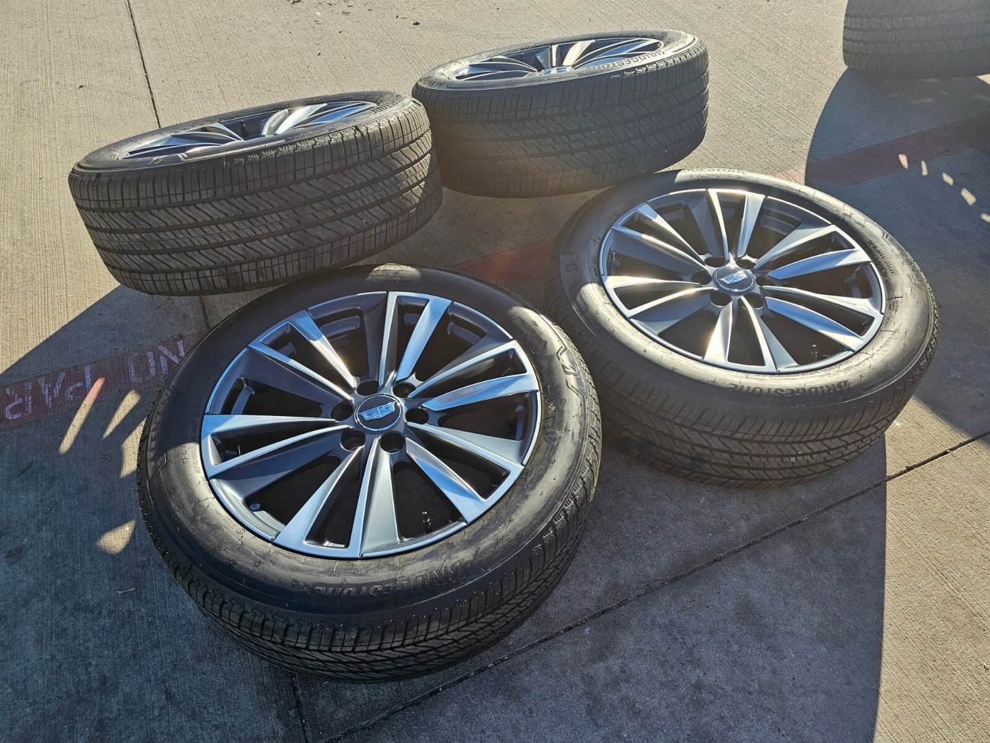 22" Cadillac Escalade Platinum OEM wheels rims NO tires 2024 2025 2026 NEW