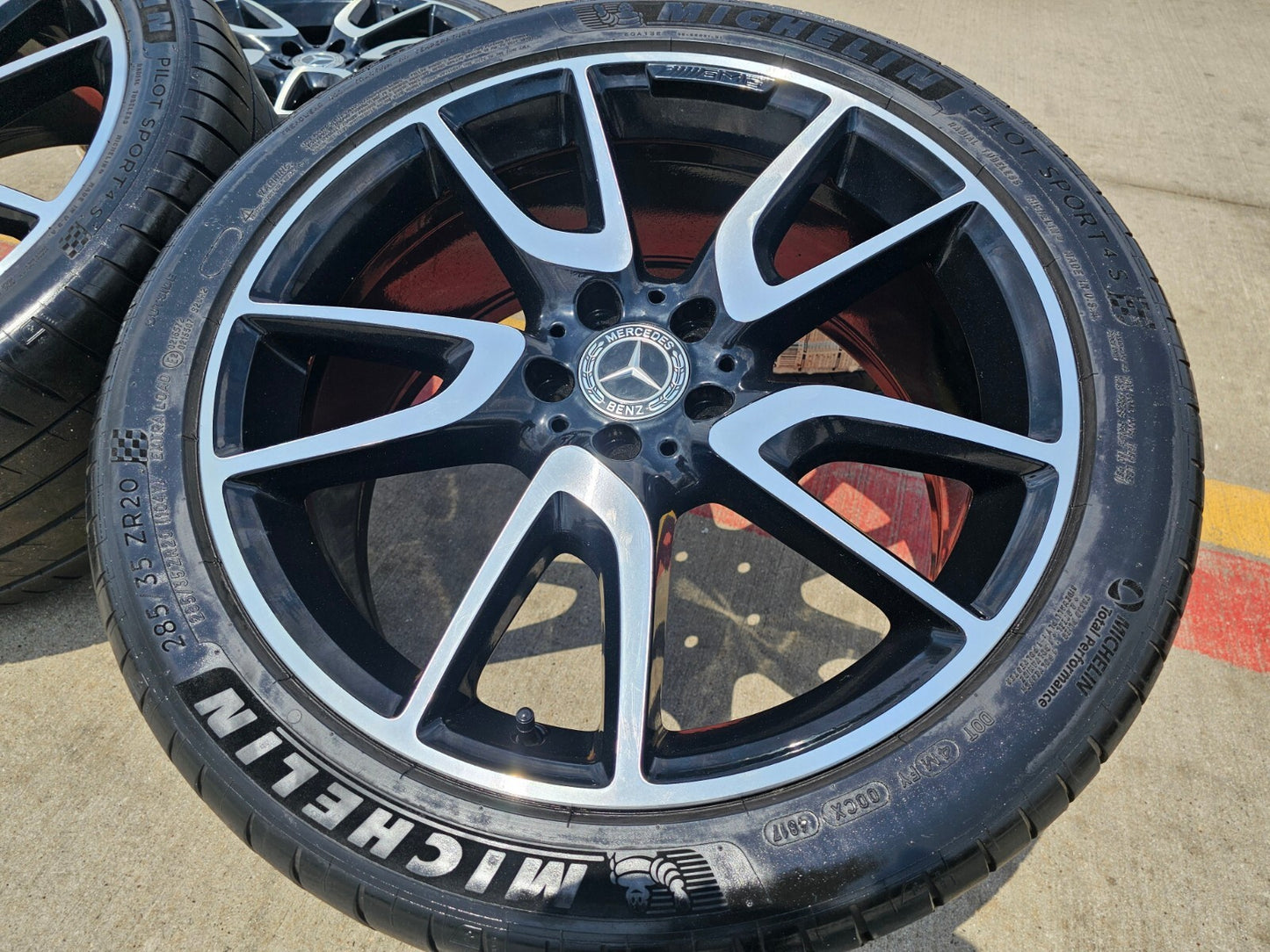 20" Mercedes E43 E53 E400 AMG S580 S65 S63 OEM 85543 85544 wheels rims
