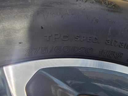 20" Chevy Silverado 1500 Tahoe OEM 5915 5916 wheels rims 2026 BRIDGESTONE NEW
