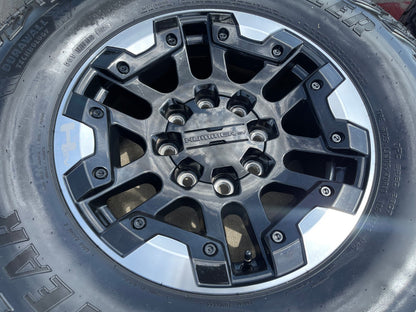 18" Hummer EV HEV 2500 OEM 14049 wheels rims SET 2024 2025 2026 2027 35"