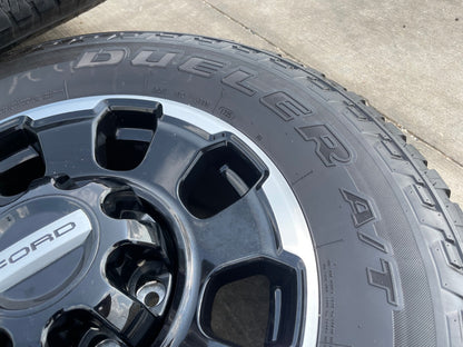 18" Ford F-250 F-350 OEM TREMOR rims wheels 10482 SET tires BRIDGESTONE A/T