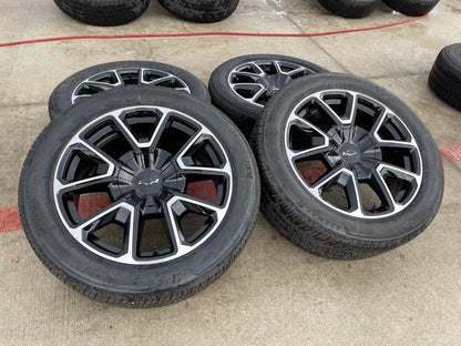 22" Chevy Tahoe Suburban RST OEM 14035 wheels rims Silverado 2025 2026 NEW