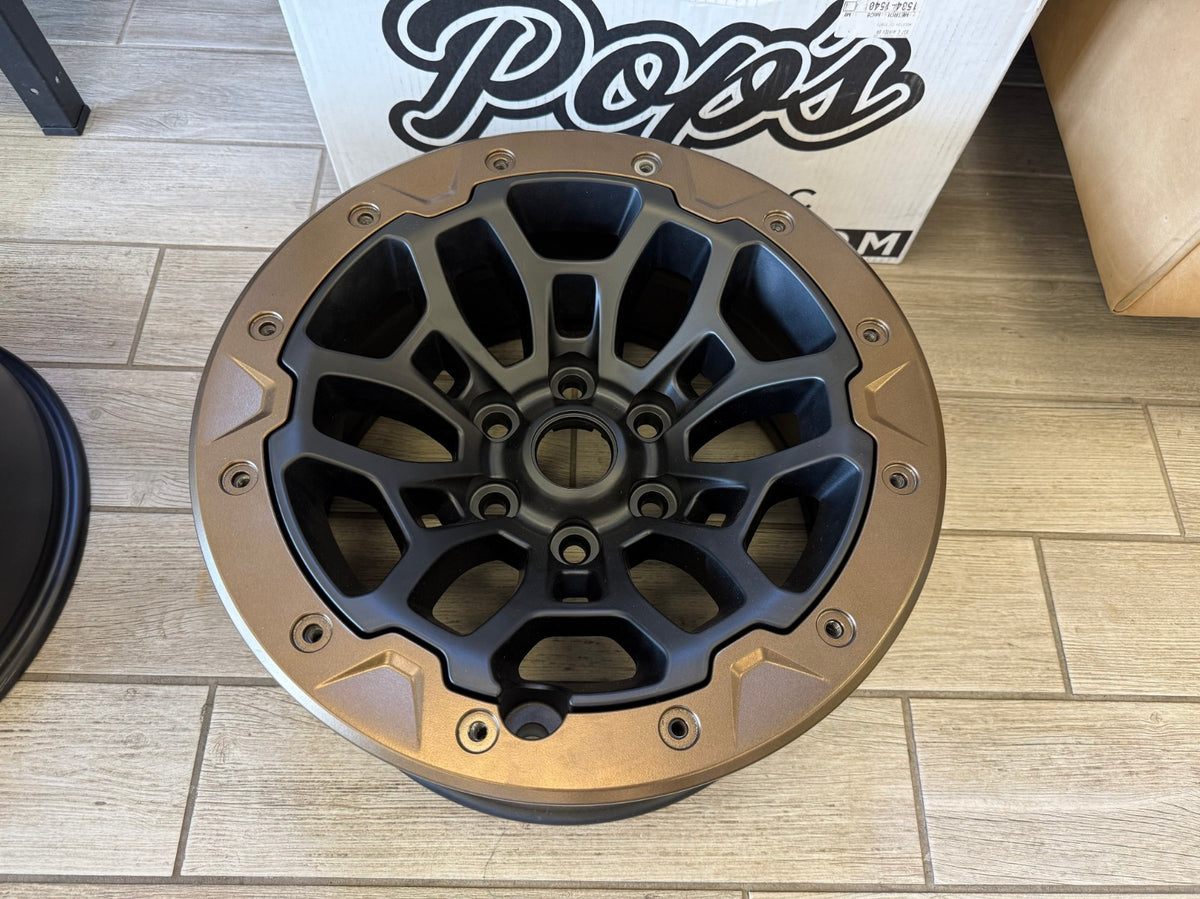18" Dodge Ram 1500 TRX Beadlock OEM 2735 RHO wheel rim spare 2024 2025 2026 2027