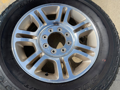 20" Ford F-250 F-350 OEM 3951 3845 KING RANCH rim wheel tire BRIDGESTONE A/T