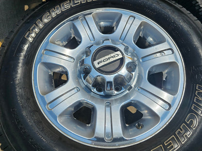20" FORD F-250 F-350 Lariat OEM 3892 CHROME rims wheels tires MICHELIN