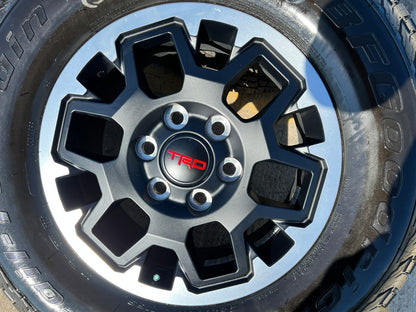 17" Toyota Tacoma 4Runner TRD OEM 10638 wheels rims 2024 2025 2026 BFG NEW