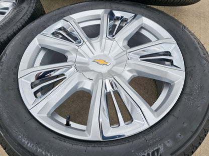 22" Chevy Tahoe RST OEM wheels rims 96951 Silverado Suburban 2023 2024 2025 NEW