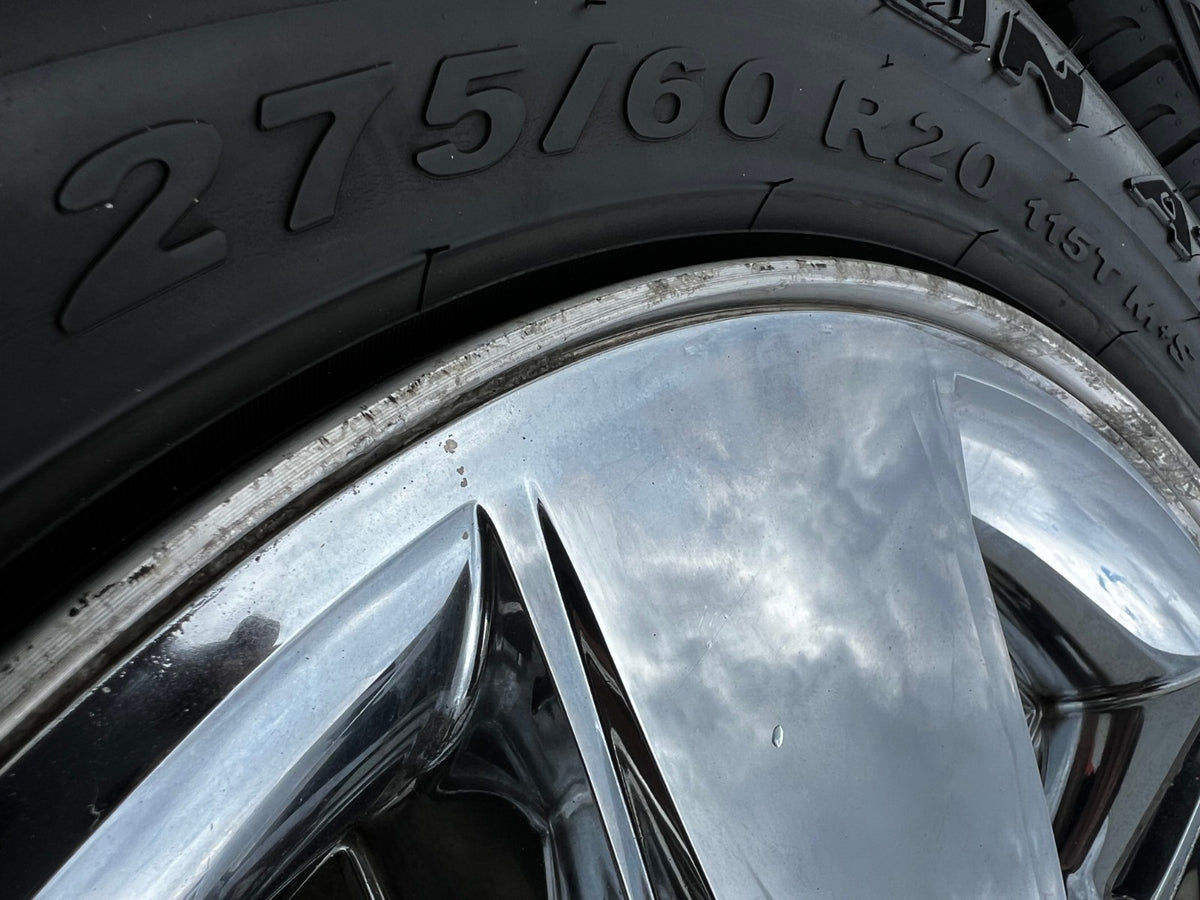 20" Chevy Silverado 1500 Tahoe OEM 5417 chrome wheels rims SET