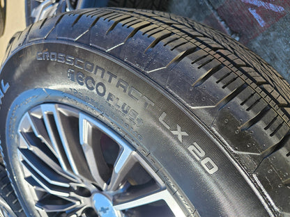 20" Chevy Silverado Tahoe GMC Sierra Yukon OEM wheels rims 2025 2026 2027 NEW