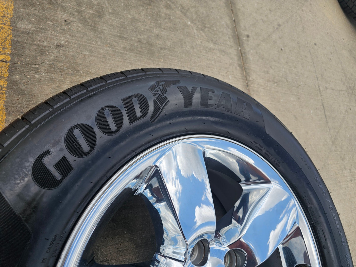 20" Dodge Ram 1500 OEM wheels rims 2495 CHROME 5x139 5x5.5 SET