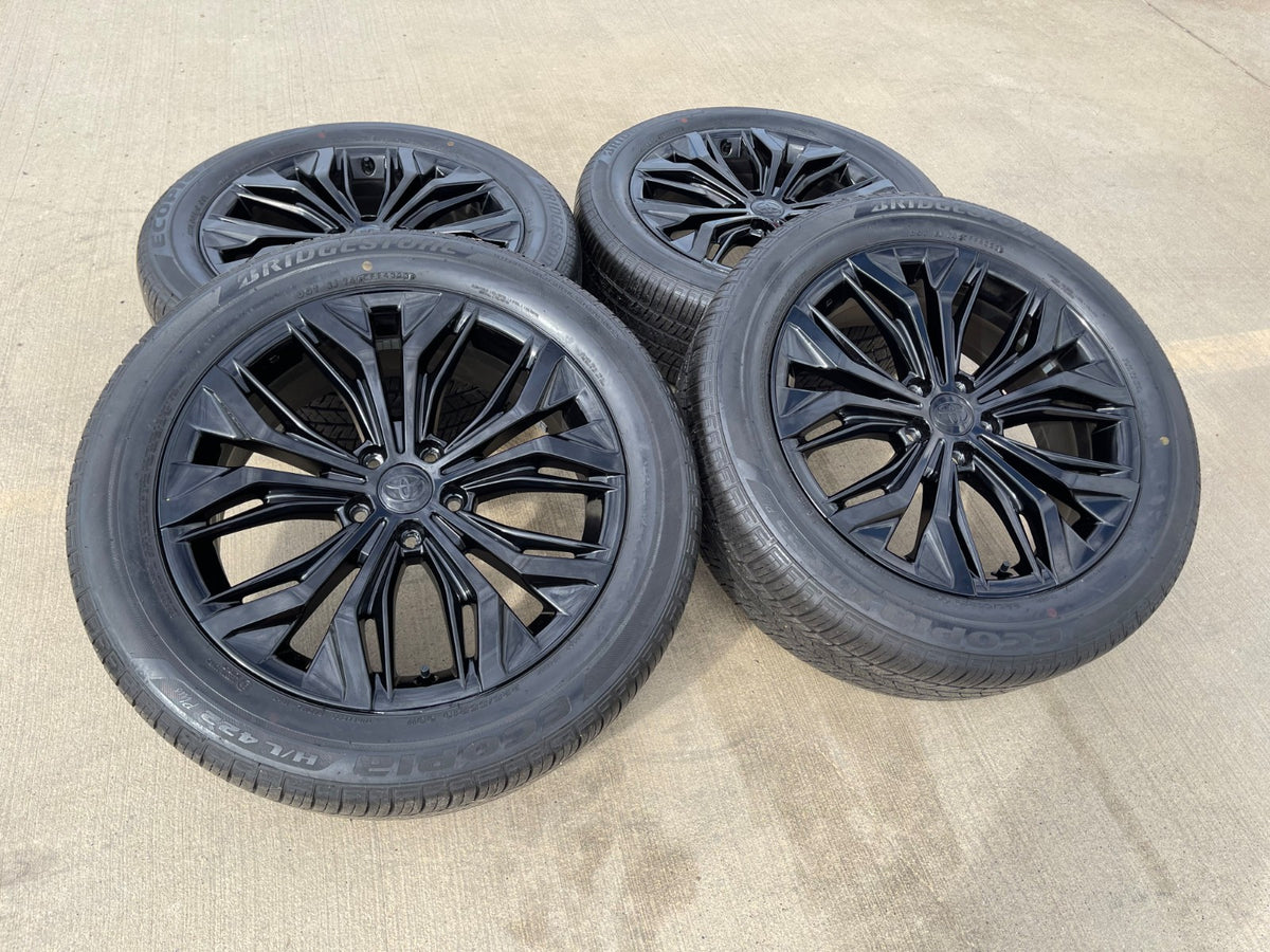 19" Toyota Crown OEM wheels rims Signia Camry Avalon Lexus BRIDGESTONE SET