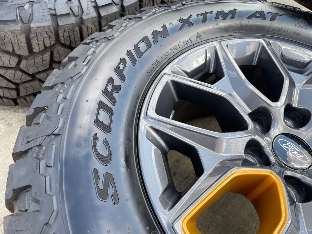18" Ford Expedition F-150 TREMOR OEM rims wheels TIMBERLINE PIRELLI XTM NEW 2027