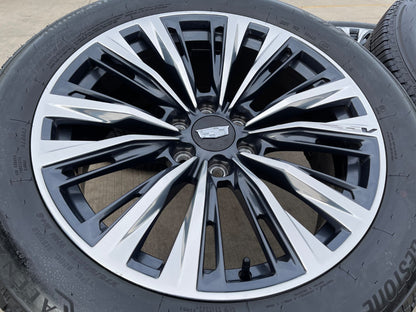 NEW 22" Cadillac Escalade V Platinum OEM 4882 wheels rims SET 2023-2027