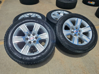 20" GMC Sierra Yukon Denali OEM 5650 wheels rims tires MICHELIN FITS 1999-2027