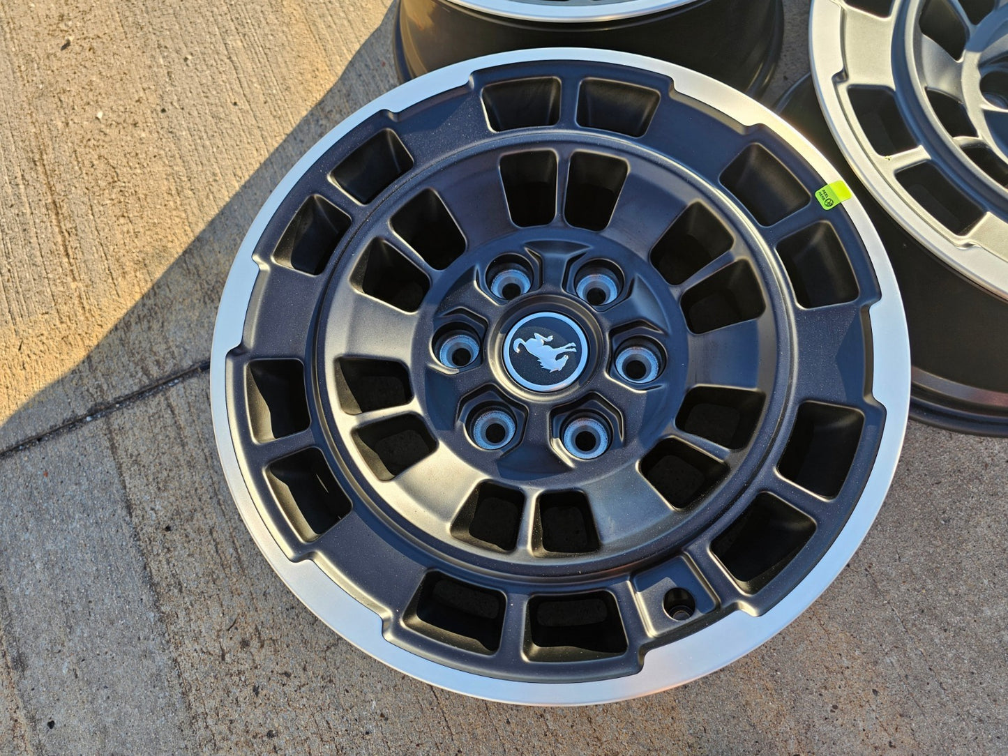 (5) 17" Ford Bronco wheels rims OEM 22025 Ranger 2023 2024 2025 2026 NEW
