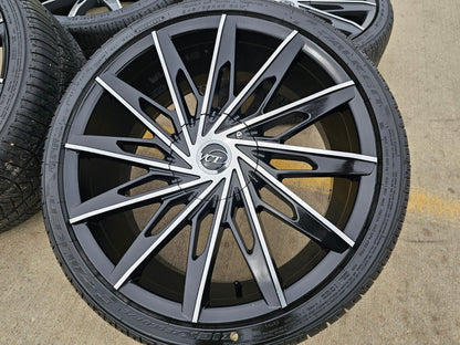 20" VCT V86 Chevy Malibu wheels rims tires Trailblazer Equinox GMC Terrain