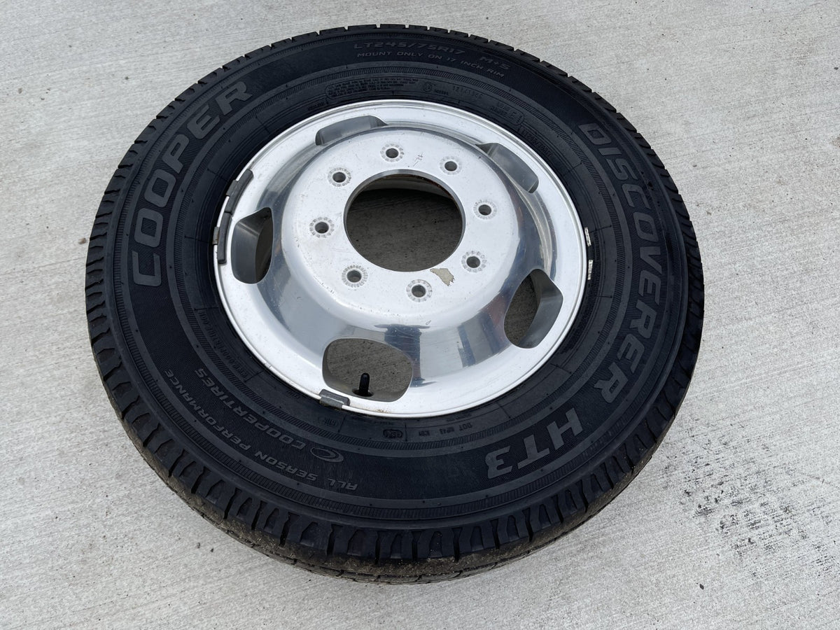 17" Ford F-350 Dually OEM 10477 FRONT rim wheel tire spare single COOPER