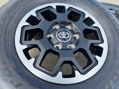 17" Toyota Tacoma 4Runner TRD OEM 10638 wheels rims 2024 2025 2026 2027 BFG NEW