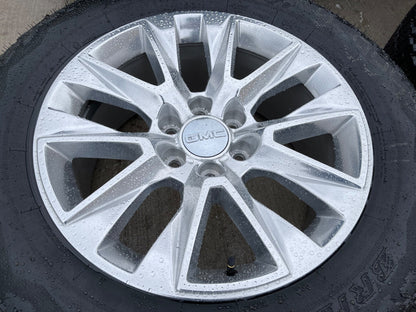 20" Chevy Tahoe Silverado LTZ 5920 OEM wheels rims Yukon BRIDGESTONE A/T NEW