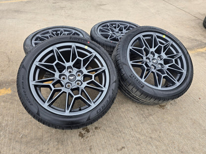 19" Ford Mustang GT Track Pack OEM 10600 10603 wheels rims 2025 2026 2027 NEW