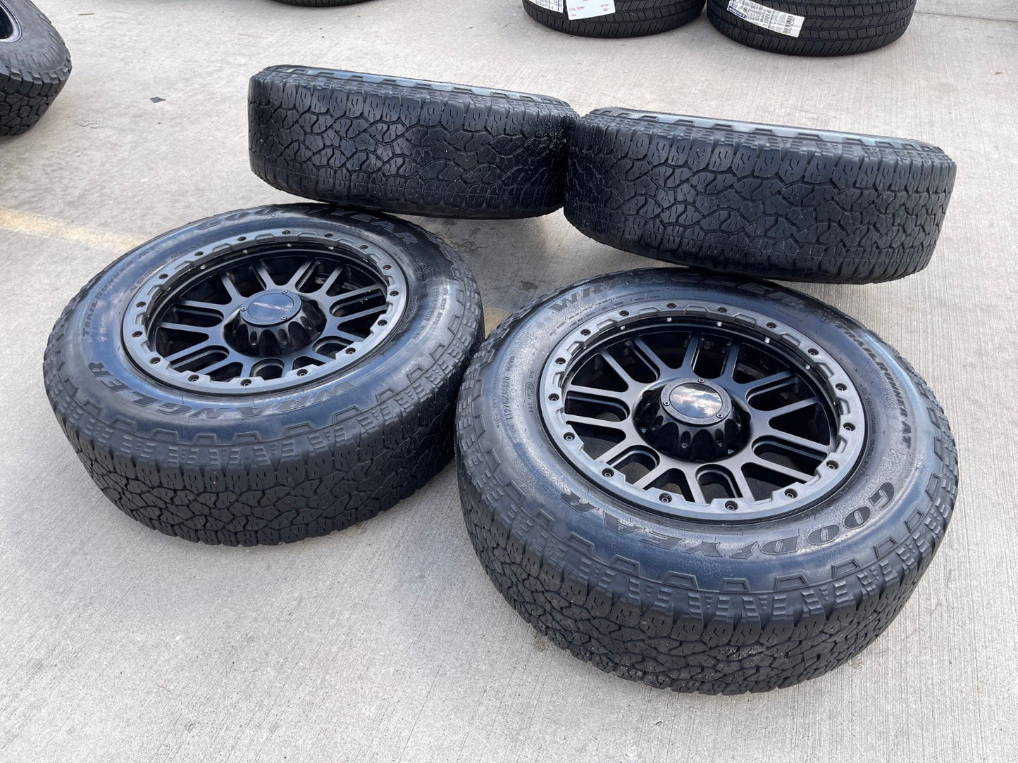 20" Ford F-250 F-350 ROUSH OEM rims wheels tires GOODYEAR