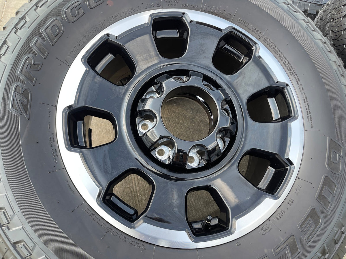 18" Ford F-250 F-350 OEM TREMOR rims wheels 10482 SET tires BRIDGESTONE A/T