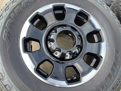 18" Ford F-250 F-350 OEM TREMOR rims wheels 10482 SET tires BRIDGESTONE A/T