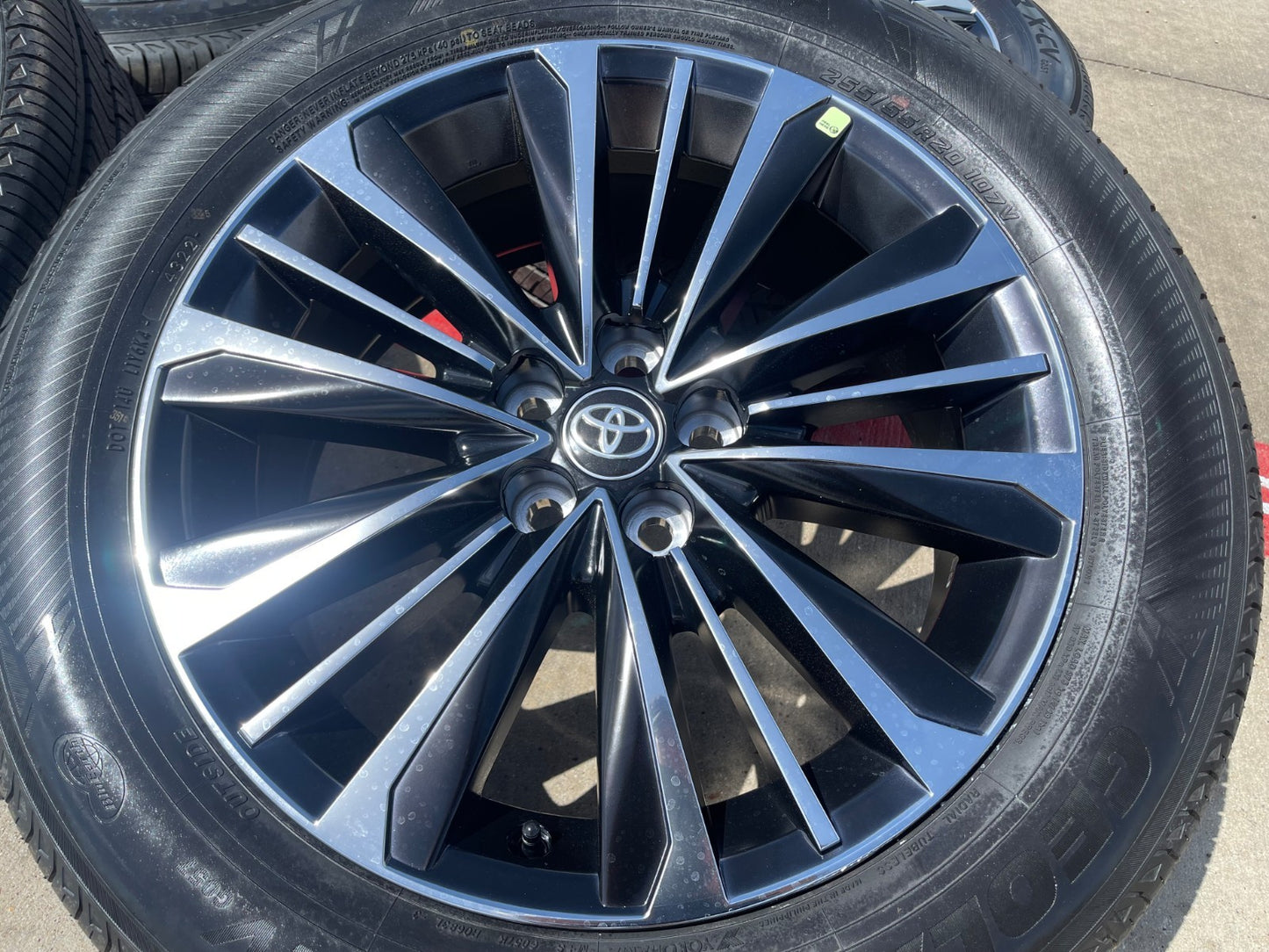 20" Toyota Grand Highlander OEM wheels rims Lexus TX350 LS500H LS500 SET