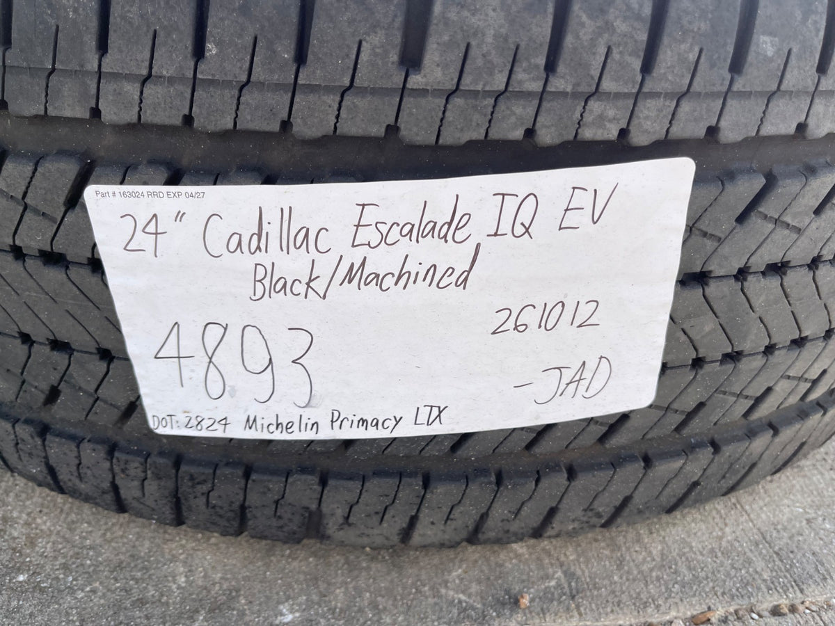24" Cadillac Escalade IQ EV OEM 4893 wheels rims Hummer 2025 2026 2027 SET