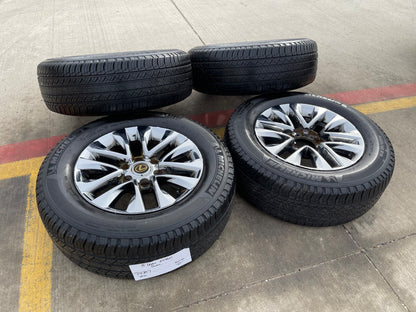 18" Lexus GX460 GX470 Tacoma 4Runner OEM 74297 CHROME wheels rims MICHELIN