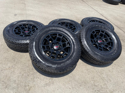 17" Toyota 4Runner Tacoma OEM wheels rims black 170302 TRD FJ BRIDGESTONE NEW
