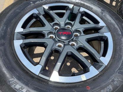 18" Toyota Tacoma 4Runner TRD OEM 10641 wheels rims 2024 2025 2026 NEW