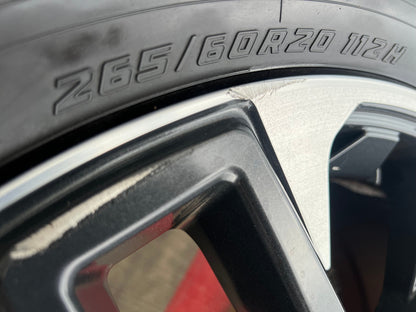20" Toyota Tundra TRD wheels rims OEM 75276 95295 TSS Sequoia SET