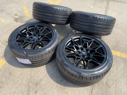 19" Ford Mustang GT Track Pack OEM 10600 10603 wheels rims BLACK 2026 2027 NEW