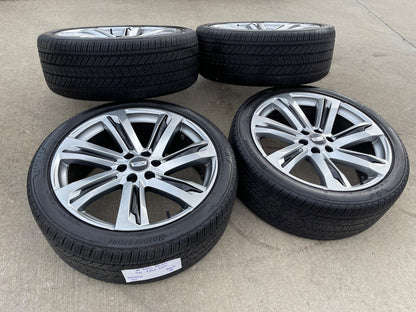 24" Cadillac Escalade V OEM wheels rims 2023 2024 2025 2026 BRIDGESTONE SET NEW