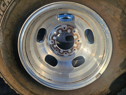 17" Ford F-350 Dually OEM 10477 10478 rims wheels MICHELIN 2023 2024 2025 2026