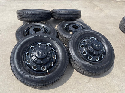 17" Dodge Ram 3500 Dually Laramie wheels rims 2706 2707 OEM black 2025 2026 NEW