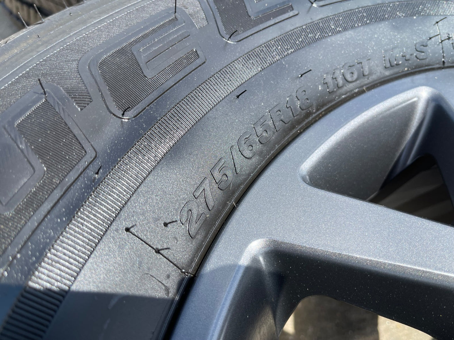 18" Ford F-150 TREMOR OEM rims wheels 10342 95351 Expedition BRIDGESTONE NEW