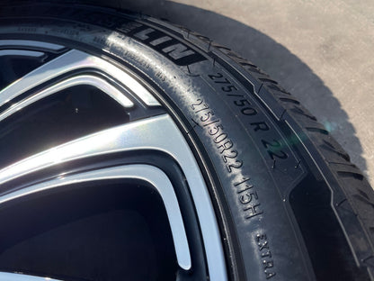 22" Lincoln Navigator OEM 10666 rims wheels BLACK LABEL 2025 2026 MICHELIN NEW