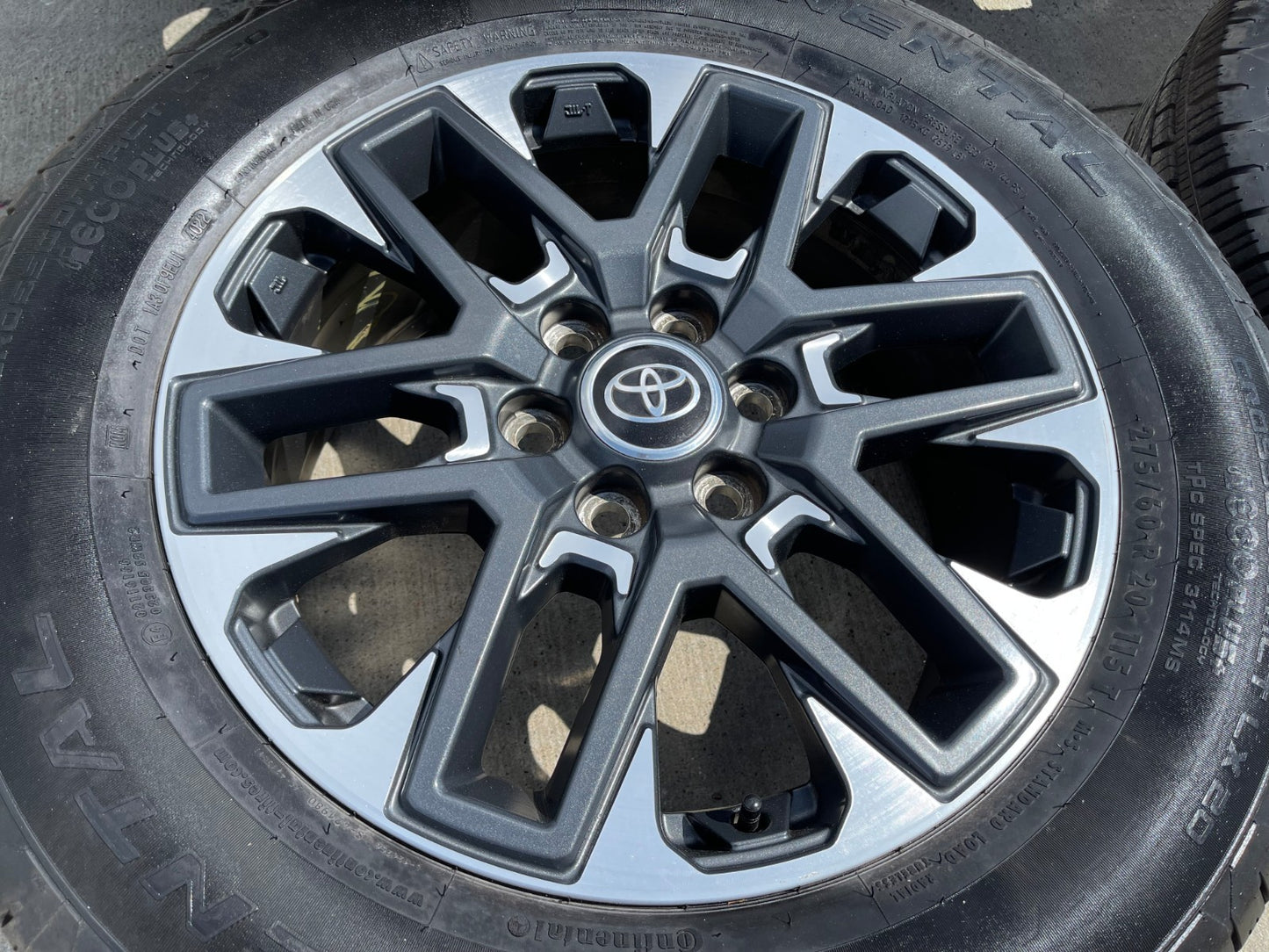 20" Toyota Tundra TRD wheels rims OEM TSS # 75276 95295 Sequoia 2024 2025 2026