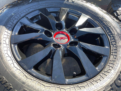 18" Toyota Land Cruiser Tundra TRD PRO OEM 75195 wheels rims SET FALKEN A/T4 NEW