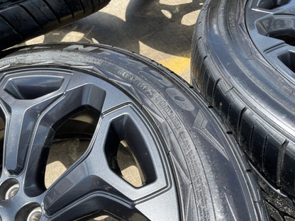 22" Dodge Ram 1500 OEM Laramie wheels LIMITED Gray 2685 2727 tires