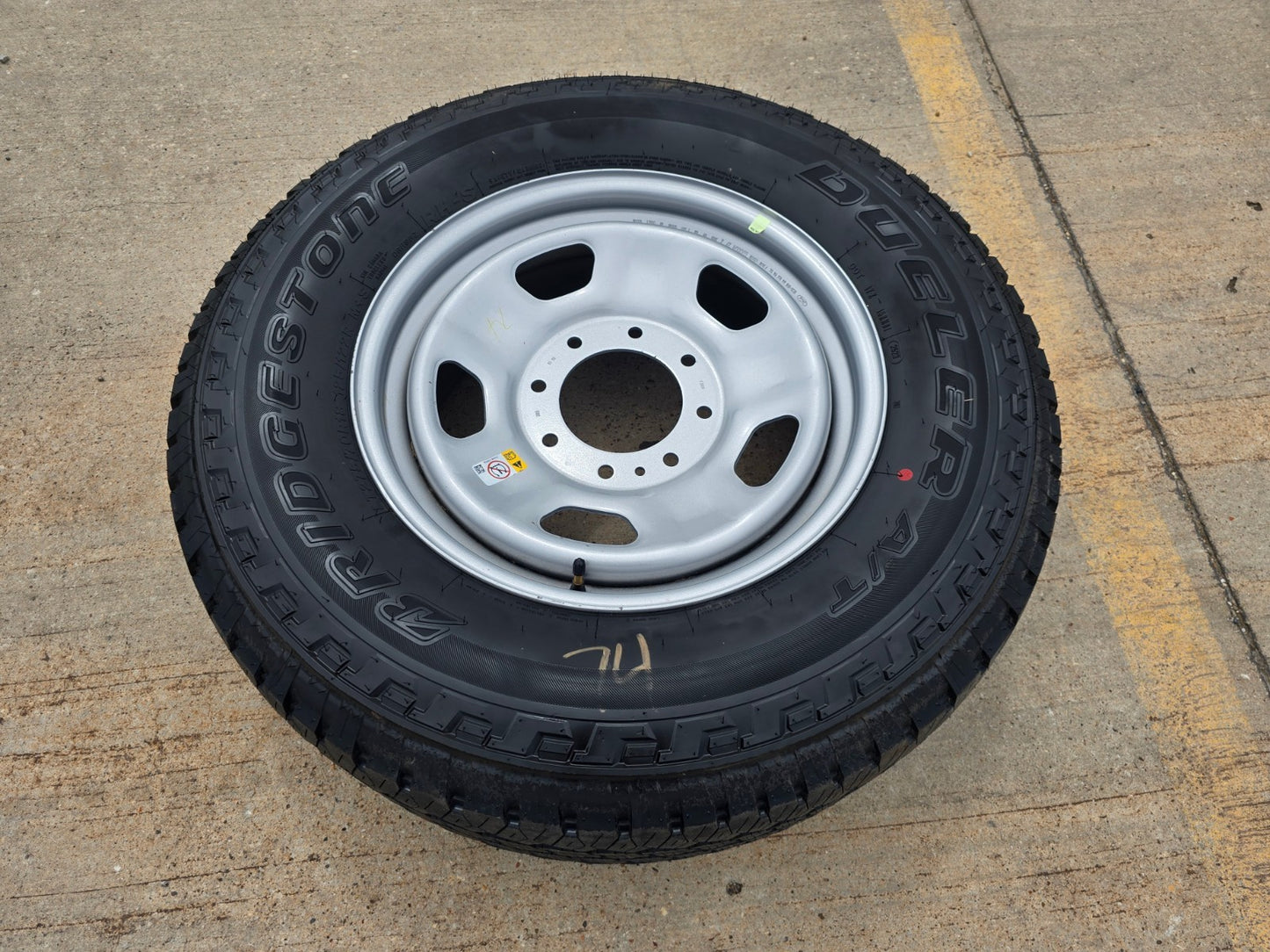 NEW 18" Ford F-250 F-350 OEM wheel rim tire (1) spare RIM #3842 FITS 2006-2027