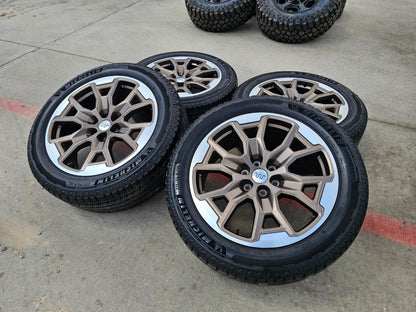 22" Ford F-150 OEM KING RANCH LIMITED rims wheels Expedition MICHELIN 2026 NEW